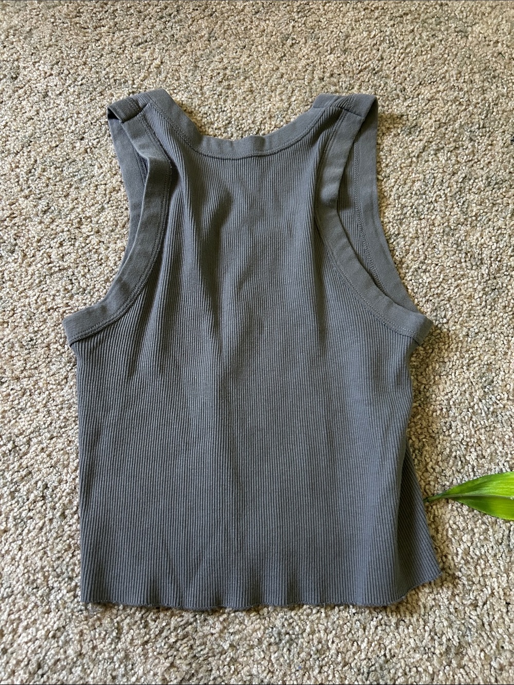 Brandy Melville Gray Tank - Picture 3 of 3